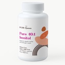 Pure 40: 1 Inositol - Myo + D- Chiro Inositol supplement - for kvinder med fertilitet, hud, og menstruationscyklus behov - 1 flaske