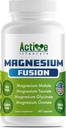 Active Lifestyle 4X Magnesium Supplement, Magnesium Glycinate, Taurat, Malat, Oroter Complex, Calm Sleep, Gluten Free, Soy Free, Dairy Free, Lab Testet, Made in USA