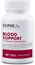 Blood Support - med Rehmannia, Mælkebøtte, Rød kløver, Burdock Yellow Dock, Echinacea & Pau D 'Arco Note 124; Promodes Building, Cleansing, Nourisation & Circulation of Blood Dex124; Supplement - 90 Kapsler