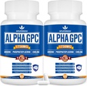 15-in-1 Alpha GPC tillæg med Phosphatidylserin, Uridin, L- Theanine, Lions Mane Mushroom, 120 Kapsler