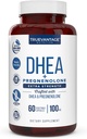 DHEA 100mg tillæg med graphenolone 60mg - støtter Hormonbalance, Lean Muscle Mass, Energy, Mood, Sleep, og sund aldring i mænd og women- vegetabilske kapsler