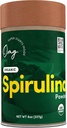 OMG! Superfoods Organic Spirulina Powder - 100% Pure, USDA Certified Organic - God kilde til jern, vitamin A & vitamin B12. - 8 ounces (1 pakke)...