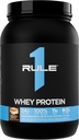 Rule 1 Whey Protein – 24g Fast-Acting Protein from All-Whey Sources with Naturally Occurring EAAs & BCAAs for Workout Recovery or Anytime Use (2 Pounds*, Campfire S'Mores)