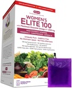 ANDREW LESSMAN Multivitamin - Women 's Elite-100 med Maximum Essential Omega-3 1000 mg 120 Pakninger - Potent Nutrients, Essential Vitamin, Minerals, Phytonutrients og Carotenoider. Ingen tilsætningsstoffer