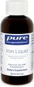 Rene indkapslinger Iron Liquid • 124; Hypoallergen Supplement understøtter hæmoglobin og Myoglox funktion • 124; 4, 1 fl. oz.