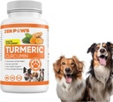Gurkemeje til hunde - 180 Count Tablet Treats med Curcumin & Piperine - Fælles sundhed, mobilitet, Allergi & Itch Relief, Hud & Coat, Hot Spots - Duck Flavor med Salmon Oil