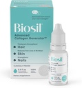 Biosil Collagen Booster Supplement - 0.5 fl oz Drops - Patenteret ch-OSA Activator for hud, hår, negle & Joints - Understøtter naturlig produktion - 30-dages forsyning