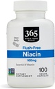 365 af Whole Foods Market, Niacin, 100 Mg, 100 Greve
