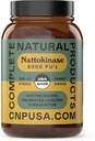 Komplette naturlige produkter Natokinase kapsler - 100 greve 570Mg 6000Fu 'S, Support sund cirkulation, Nato enzymer, Gluten Free, Pure Soy Enzyme, Vegan, Non- GMO