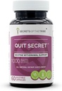 Secrets of the Tribe - Quit Secret, Nicotine Withdrawal Support, Herbal Supplement Blend (60 Capsules)
