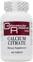 Ecological Formulas Calcium Citrate 165 Mg 120 Capsules