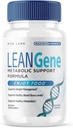 rize labs Lean Gene Supplement, Metabolic Support Formula for Advanced Weight Loss, Maximum Strength Capsules, All-Natural Pills (60 Capsules)