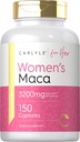 Carlyle Maca Root Kapsler til kvinder 3200mg