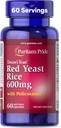 Puritans Pride Doctors Trust ® Red Yeast Rice 60mg med Policosanol, Kosttilskud, 60 hurtige udløsningskapsler