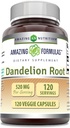 Amazing Formulas Mælkebøtte Root (Taraxacum Officinale) Supplements124; 520 Mg Per Serving Medic124; 120 Veggie Kapsler Medic124; Non- GMO Medic124; Gluten- Free Medicinale 124; Lavet i USA
