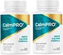 2 Pakker Calmpro5, Calmpro5 Nerve kapsler, 2025 Opgraderet Calmpro5 Nerve Calming Formel Kapsler, Ingen kunstige Preservativer, Ingen Dairy (2 flasker)
