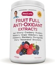 ANDREW LESSMAN Fruit Full Anti-Oxidant Extracts Powder 600 Servings - 14 Natural Fruit and Berry Extracts. Bilberry, Cranberry, Grape Seed, Pomegranate, Resveratrol, and More.