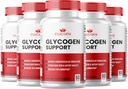 (5 Pack) ClucoFix Glycogen Support Kapsler - ClucoFix Glycogen Health & Wellness Multivitamin Support Support Pills - ClucoFix Glycogen - ClucoFix Glyco Advanced Formel Support Anmeldelser