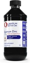 Quantum Nutrition Labs Zink - flydende Zink dråber, Zink kosttilskud, Zink tinktur til voksne, 25mg Zink Sulfate Per servering for metaboliske funktion & immunforsvar - 8 Fl Oz flaske