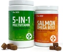Pet MD Salmon Omega Bites + 5in1 Multivitamin Softchews
