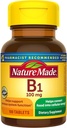 Vitamin B1 100 mg Tablets, 100 Count for Metabolic Health