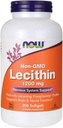 Now Foods Non-GMO Lecithin 1,200 mg 200 Sgels