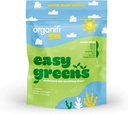 Organifi Kids: Easy Green - Probiotika til børn Lavet med en lækker blend af grøntsager og superfødevarer - Plant- baseret, Vegan, og ingen Gluten, Dairy, eller Soy, 15 Servere