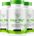 (3 Pack) Høre mig + kapsler, officielle HearMe + piller, Høre mig Plus Øre Formel for en sund hørelse, Premium HearMe Plus for Ear Health, Natural Ear Cleaner Support, Høre mig + anmeldelse (180 Kapsler)