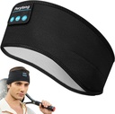 Perytong Sleep Headphones Trådløs, Bluetooth Sport Headband Hovedtelefoner med Ultra-Thin HD Stereo højttalere, Unisex, Perfekt til søvn, træning, jogging, Yoga, Insomnia, Air Travel, Meditation