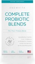Komplet Probiotisk Blend: 5- in-1 fordøjelsesenzymer, zink, postbiotika, Prebiotika og probiotika til kvinder & mænd, Provitalize for kvinder fordøjelsesfremmende & Gut sundhed