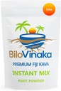All- Natural Mikronized Instant Kava Drink Mix, Premium Fiji Kava Pulver, Kava Fijian Root Powder, Ingen træning påkrævet, 3,5 oz / 100 Bedste