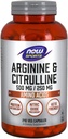 NOW Sports Nutrition, Arginine & Citrulline 500 mg/ 250 mg, Amino Acids, 240 Veg Capsules