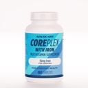 AdvoCare CorePlex med jern - Multivitamin med vitamin A, B- 6, B- 12, C & E - Inkluderer også thiamin, folsyre & Magnesium - 180 kapsler
