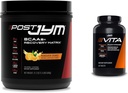 Post JYM Active Matrix Post- Workout med BCAA, Glutamin & mere + Vita JYM Sports Multivitamin til atleter, 60 tabletter