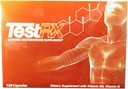 TESTRX Natural Testosterone Supplement - 120 Capsules