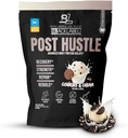 BLACKLABEL Kosttilskud Post Hustle Post Workout Protein Powder, 30 Servering - NSF Certified for Sport Whey Isolere Protein Powder med fordøjelige enzymer - Cookies & Cream