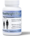 PureHøjde Plus # 1 Læge Anbefalet Højde Enhancement Supplement - Vækst Vitaminer for børn, Teens & Voksne - Øge Knoglestyrke og densitet - Højde Enhancer Vitaminer Grow Taller Hurtig