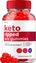 Keto Ripped ACV Gummies - Advanced Ripped Keto + ACV Weight Management Gummies Apple Cider Vinegar Ripped ACV Gummies Dietary Supplement Reviews Extra Strength (60 Gummies)