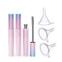 3 stykker 7ml Luksus Genanvendelige Tomme Mascara rør med Eyelash Wand Tomme Flaske Tube Container til Eyelash Growth Oil Mascara med børste og 3 Funnels Hjem og Rejser Brug Pink Gradient