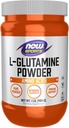 NOW Foods Sports Nutrition, L-Glutamine Pure Powder, Nitrogen Transporter*, Amino Acid, 1-Pound