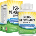 2 - Måned PerioMenopause Kosttilskud (All- in-1) Kvinder Hormon Support (124; Blend af 11 Urter & Ekstrakter) 124; Perio- Menopause Supplement for kvinder; Kvinder Hormonal Balance (124; 60- Day Supply) 124; 120 Kapsler