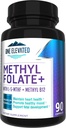 Dobbelt styrke & mest bioaktive methylfolat! Ensartet formeret med Højeste Farmaceutiske Grade Methylcobalamin (B12), Niacin, B1, B2 B6. Arbejder Synergistisk for Max Results-3 Måned Supply