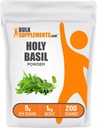 BulkSupplements.com Holy Basil Powder - Holy Basil Supplement, Holy Basil Leaf Powder - Tulsi Holy Basil, Herbal & Gluten Free, 5g per Serving, 1kg (2,2 lbs) (Pack of 1)