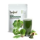 Solmad Superfood Organic Supergreens Blend - Green Superfood Powder, Daglig Grøn Juice Powder, Vegetabilsk Smoothie Drink Mix med Chlorella, Spirulina, Alfalfa, Kale, & Mere - 8 oz Bag