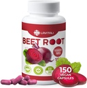 150 Beet Root Extract kapsler, 1000mg per servering, 100% Natural & Pure fra Beet Root, Ingen Gluten, Ingen Sukker, Vegan Capsules, Høj Koncentreret Herbal Beet Root Extract.