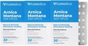 VitaMedica Arnica Montana Blister Pack 30X Tablets for Bruising Pain and Swelling | Plant Based Formula | Recommended by Plastic Surgeons | Natural Recovery Surgery Or Injury | 3 Pack | 45 Servings