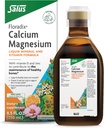 Floradix Calcium Magnesium Liquid Mineral & Vitamin Formula - Bone Support Supplement with Calcium, Magnesium, Vitamin D & Zinc - Vegetarian & Non-GMO - 8.5 fl oz