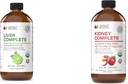 Komplette naturlige produkter Lever Komplette 8oz & Nyre Komplette 8oz Bundle