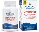 Nordic Naturals Vitamin B Complex - 45 Capsules Thiamine, Riboflavin, Niacin, B6 & B12, Folate, Biotin, Pantothenic Acid Heart Brain Health, Energy, Metabolism Non-GMO Servings