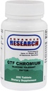 Avanceret forskning / ernæringsbærere Gtf Chrom - Glucose tolerant Factor 200 Tabs